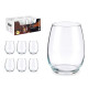 SET 6 VASOS AMBER 350ML