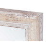 MIROIR MURAL CADRE EN BOIS 65 X 85  CM NATUREL