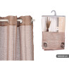 BROWN CURTAIN RELIEF