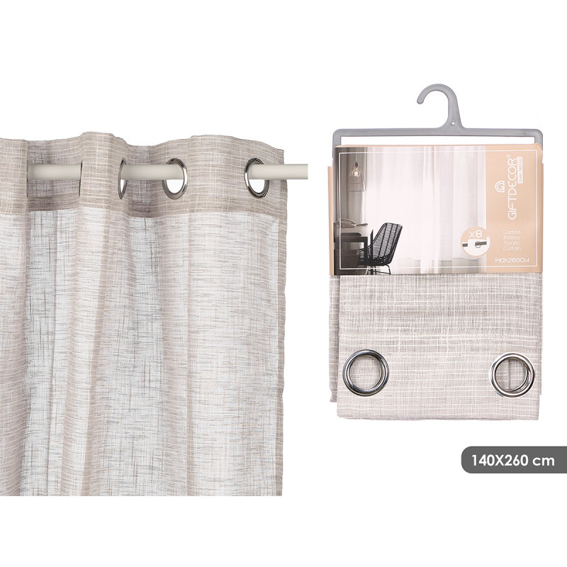 GREY CURTAIN STRIPES