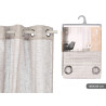 GREY CURTAIN STRIPES