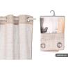 TENDA MARRONE RIGHE 