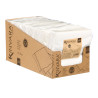 SET 50 TOVAGLIOLI 33X33CM 17GR BIANCO 