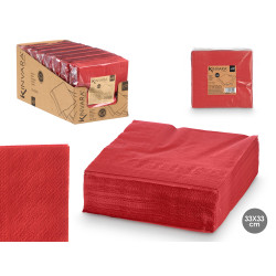 SET 50 TOVAGLIOLI 33X33CM 17GR GRANATO