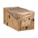 CONJ 50 GUARDANAPOS CASTANHOS 33X33CM 17GR