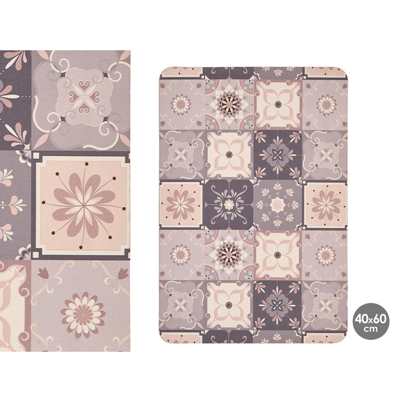 TILE EFFECT KITCHEN CARPET 40X60CM