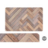 ALFOMBRA COCINA EFECTO MADERA 50X80CM