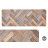 ALFOMBRA COCINA EFECTO MADERA 45X120CM
