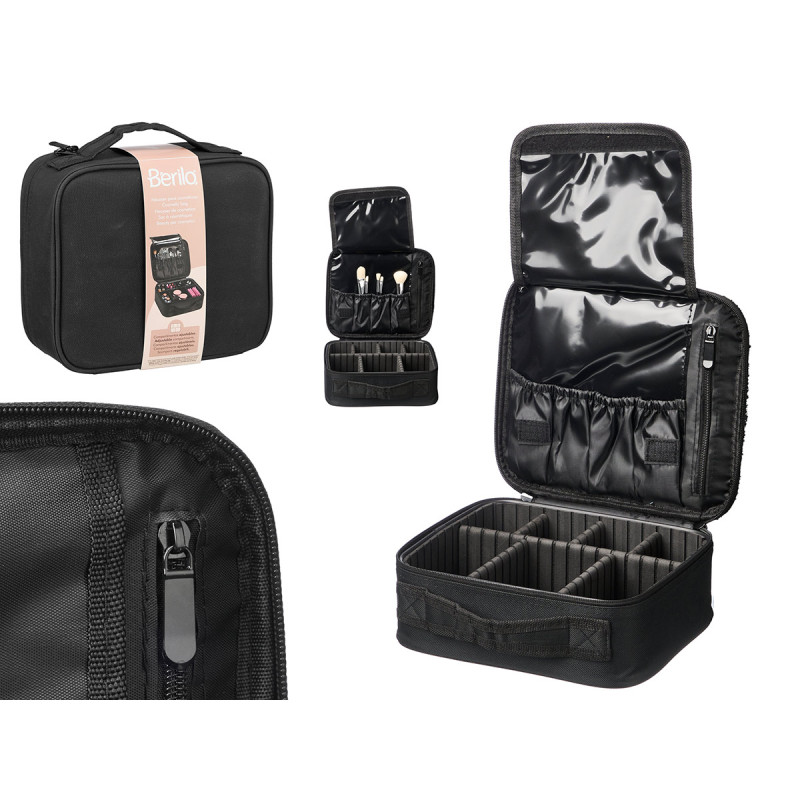 COSMETIC BAG COMPARTMENTS