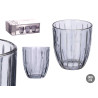 VASO AGUA RAYAS 300ML HUMO