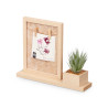 PHOTO HOLDER 10X10CM WITH PLANT