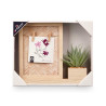 PHOTO HOLDER 10X10CM WITH PLANT