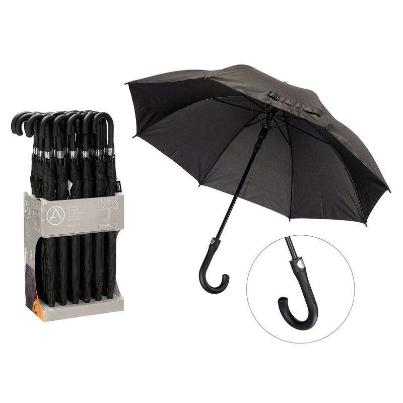 GUARDA CHUVA AUTOMATICO PRETO