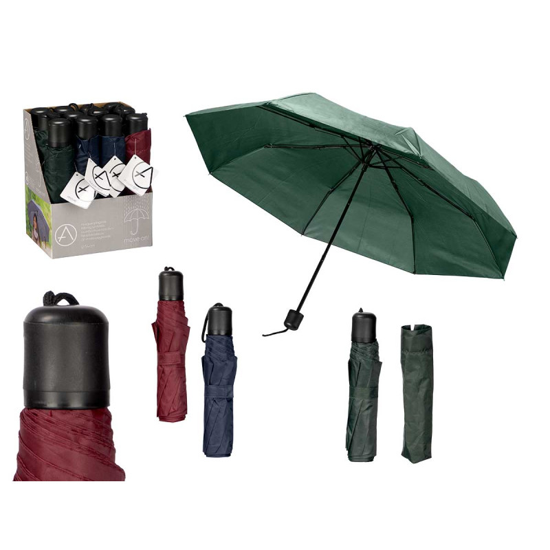 GUARDA CHUVA DOBRAVEL MANUAL SORT CORES NEUTRAS