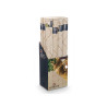 TAPPETO ROMBI BIANCO BEIGE 120 X 180 CM