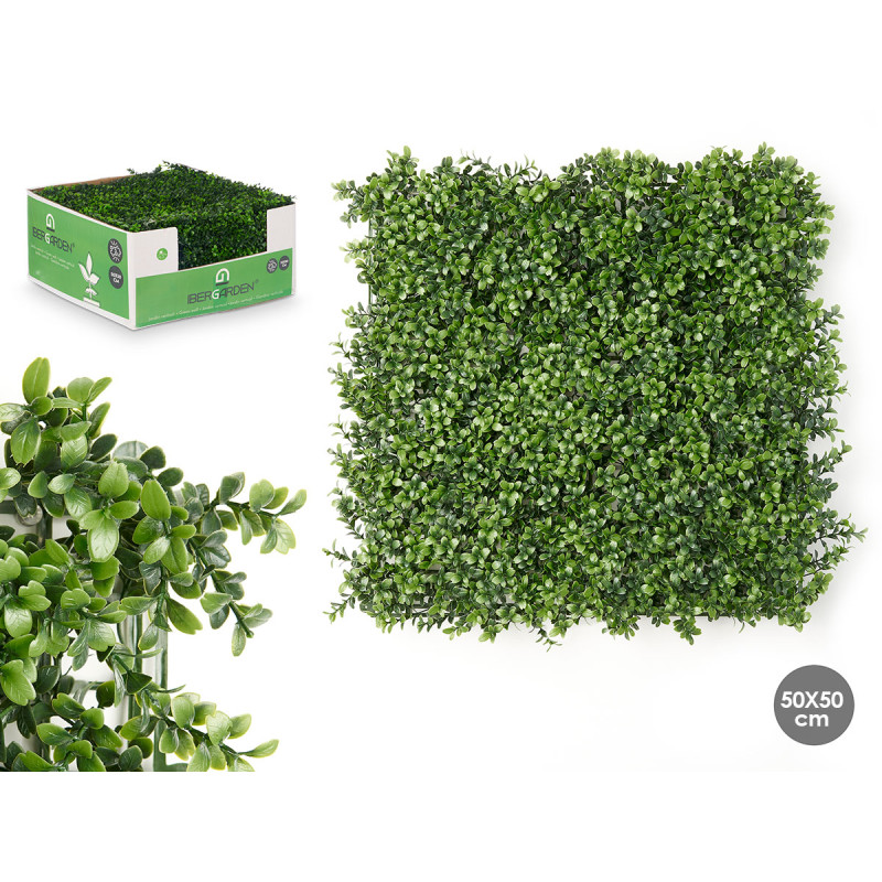 GIARDINO VERTICALE 50X50 FOGLIA VERDE