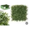 JARDIN VERTICAL 50 X 50 CM FEUILLE VERT FONCÉ