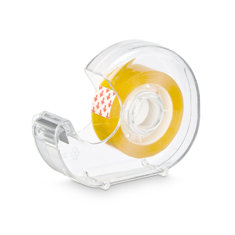 STICKY TAPE DISPENSER AND ROLL 27M X 1,8CM