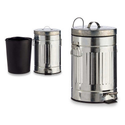 TRASH BIN STEEL 7L