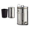 TRASH BIN STEEL 7L