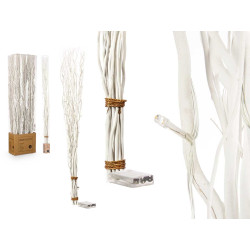BOUQUET WHITE STICKS 30 LEDS 120CM