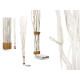 BOUQUET RAMI BIANCO 30 LED 120CM