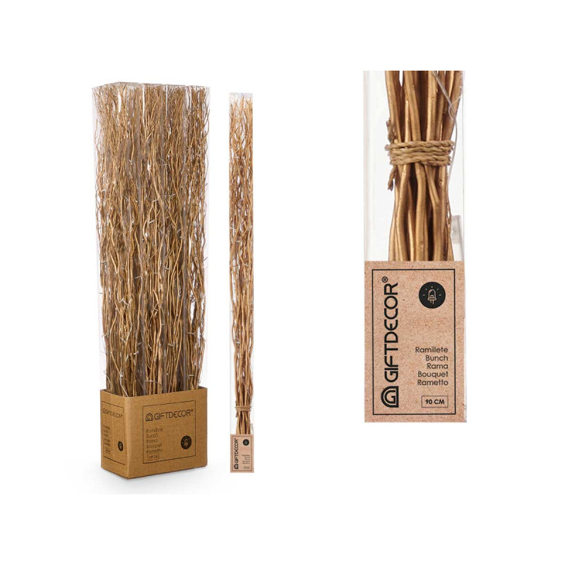 BOUQUET GOLD STICKS 30 LEDS 120CM