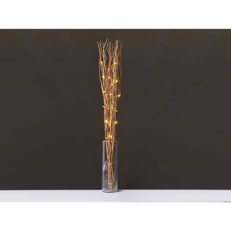 BOUQUET GOLD STICKS 30 LEDS 120CM