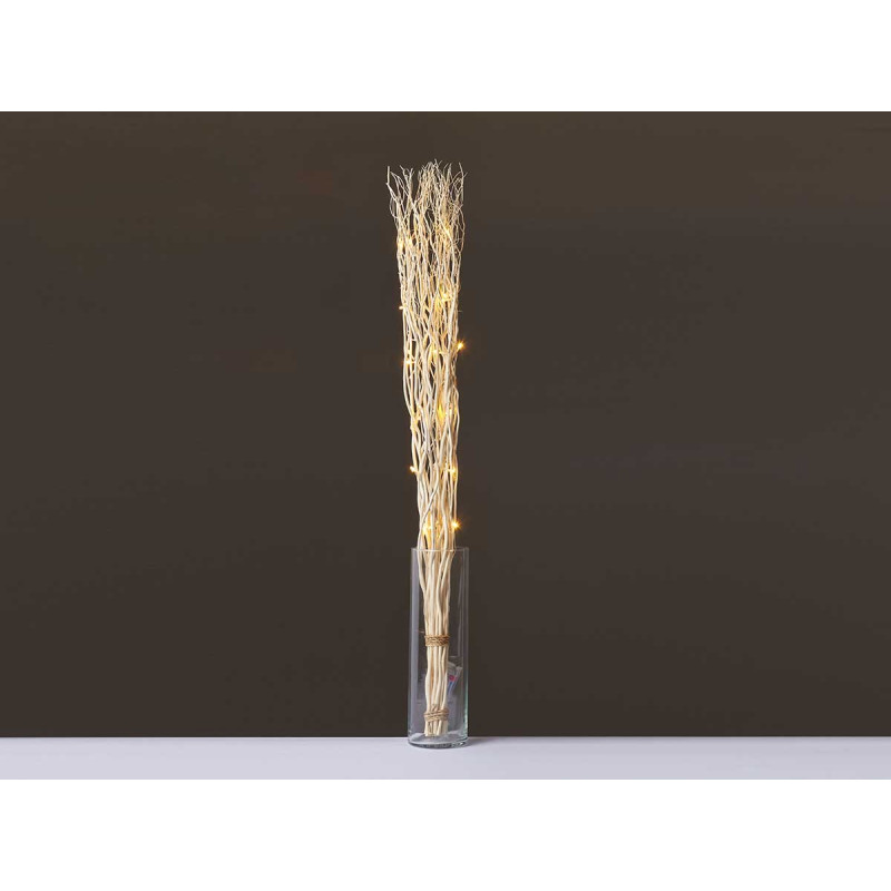BOUQUET NATURAL STICKS 30 LEDS 120CM