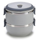 BOÎTE À LUNCH DOUBLE 1500 ML ASSORT 3 COULEURS