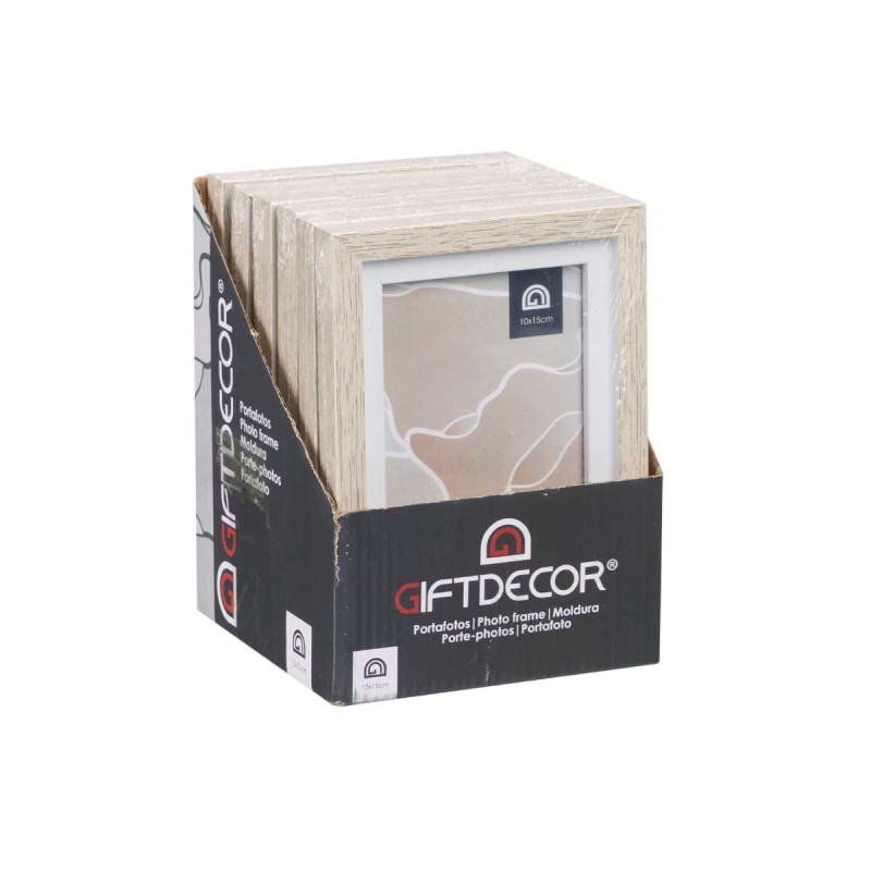 10X15CM WHITE EDGE NATURAL PHOTO HOLDER