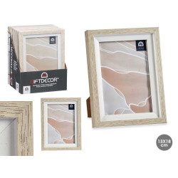 13X18CM WHITE EDGE NATURAL PHOTO HOLDER