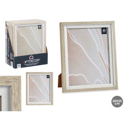 20X25CM WHITE EDGE NATURAL PHOTO HOLDER