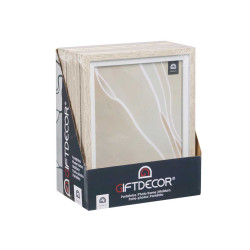 20X25CM WHITE EDGE NATURAL PHOTO HOLDER