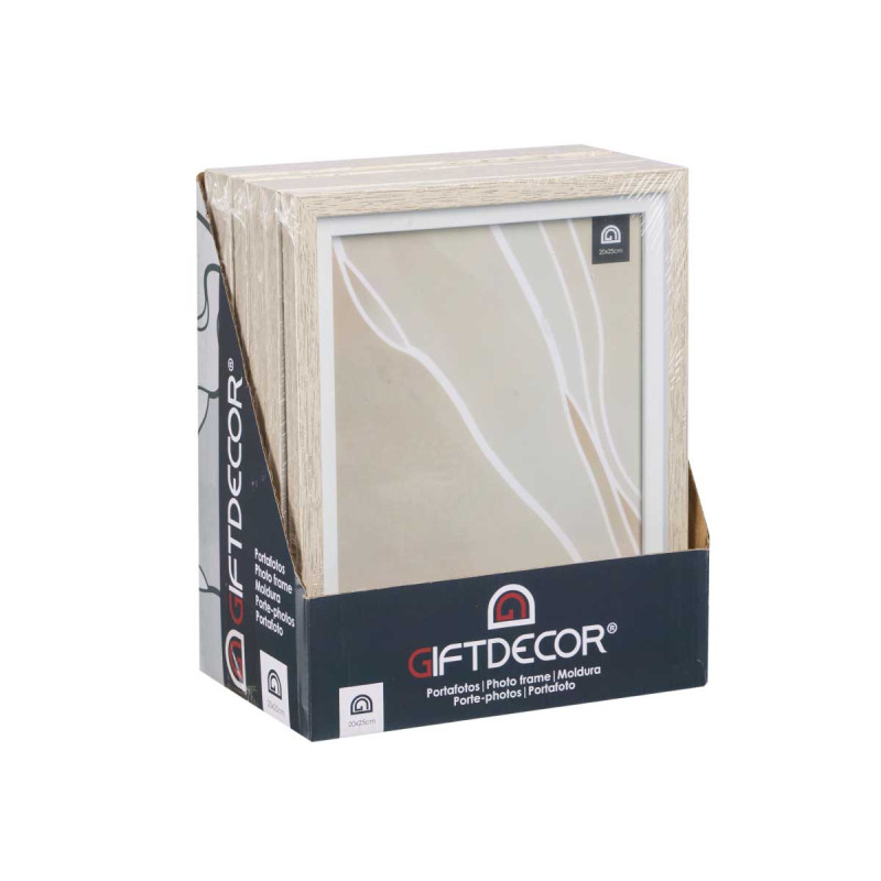 20X25CM WHITE EDGE NATURAL PHOTO HOLDER