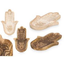 BANDEJA MULTIUSO BUDDA MANO SURT 2 COLORES