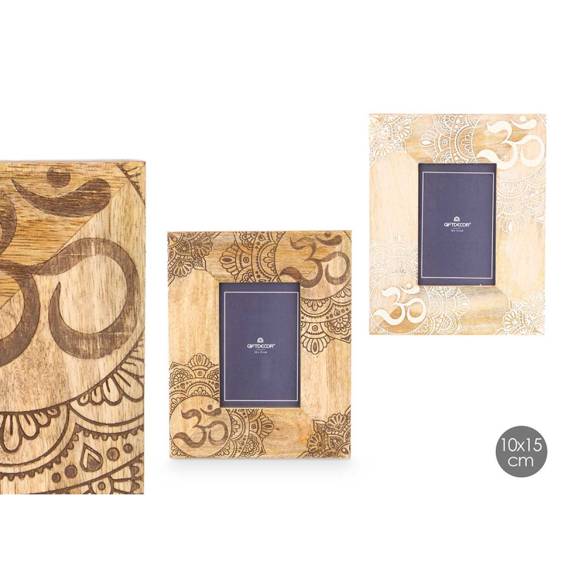 PHOTO FRAME 10 X 15 OM ASSORTED 2 COLOURS