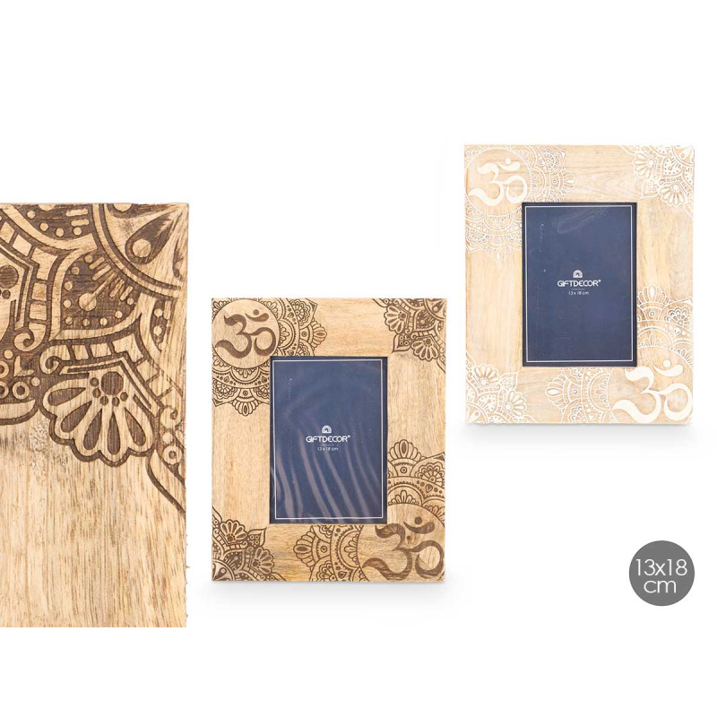 PHOTO FRAME 13 X 18 OM ASSORTED 2 COLOURS