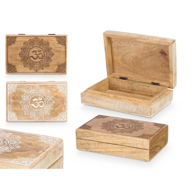 CAJA RECTANGULAR MED OM SURT 2 COLORES