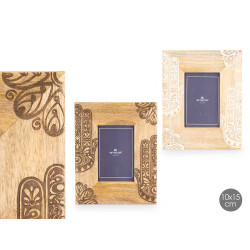 PHOTO FRAME 10 X 15 HAMSA ASSORTED 2 COLOURS