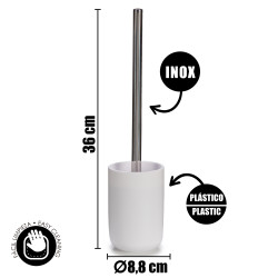 SET 4 PIECES ARTICLES DE BAIN BLANC