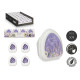 CONJ 4 MINI AMBIENTADORES LAVANDA