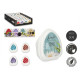 SET 4 MINI AIR-FRESHENERS MINI ASSORT. 4 FRAGANCES