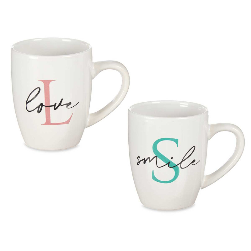 TAZZA PORCELLANA L S ASS 2