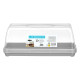 PORTATARTA RECTANGULAR ASA GRIS