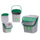28L STACKABLE ECOWAY GREEN TRASH BIN