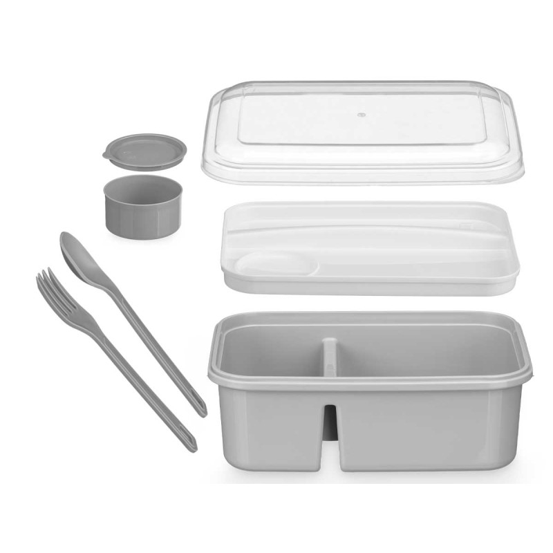 PORTAPRANZO SEPARATORE POSATE ASS 3 COL 100 1800ML