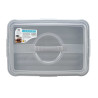 PORTATARTA RECTANGULAR GRD ASA GRIS