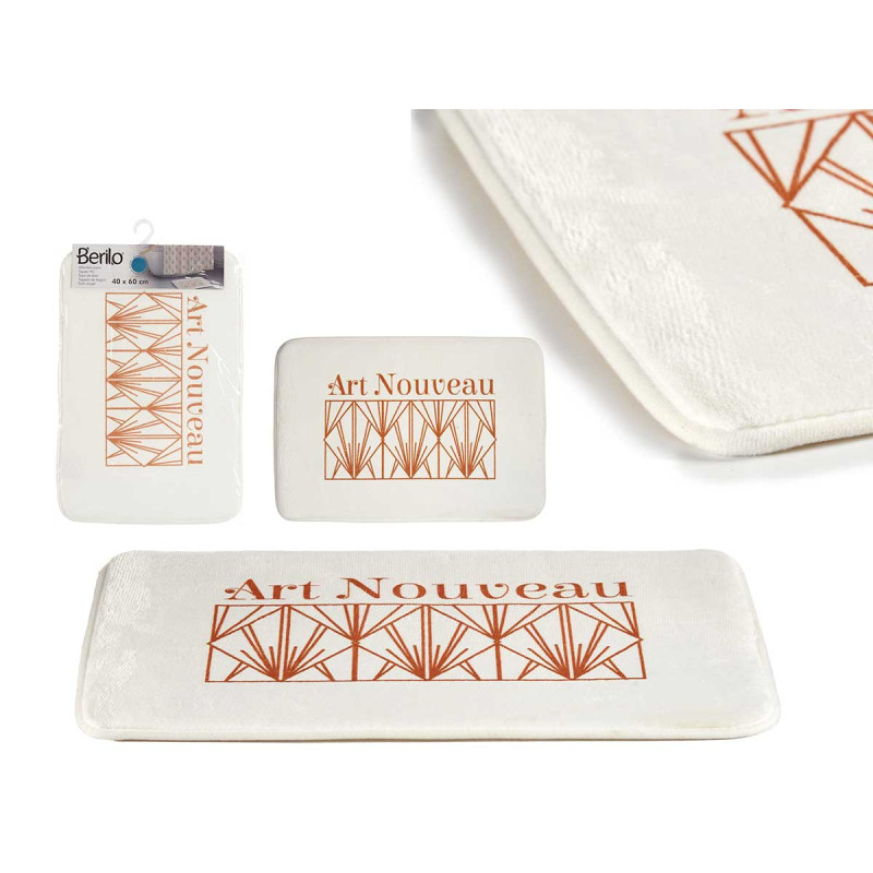 TAPIS DE BAIN ART NOUVEAU