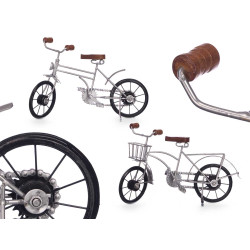 MEDIUM BICYCLE SILVER ASSORTED 2 MOD